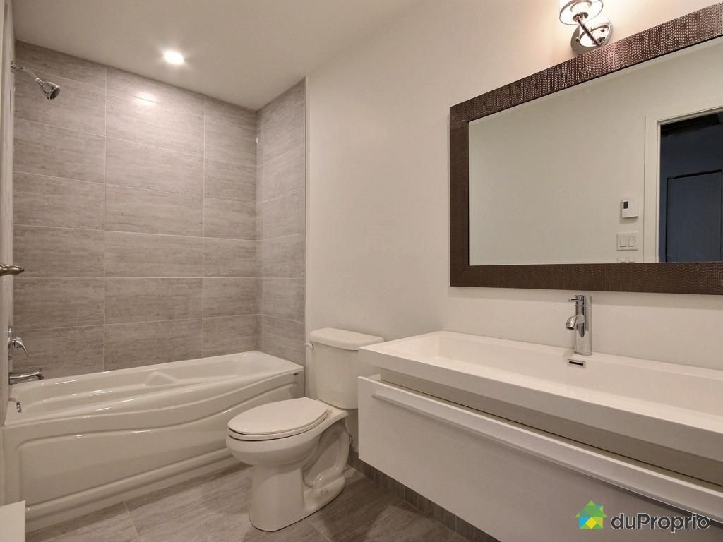 Salle de bain épurée